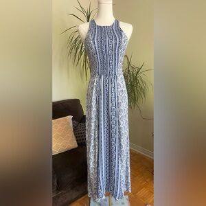 chinese dress ladies Pink Tie Dye Maxi Dress